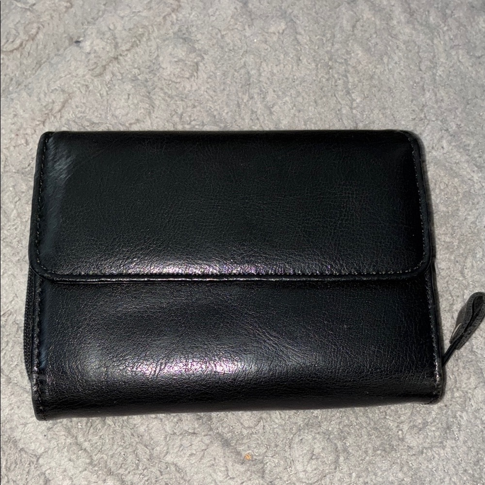 Elegant Black Leather Wallet